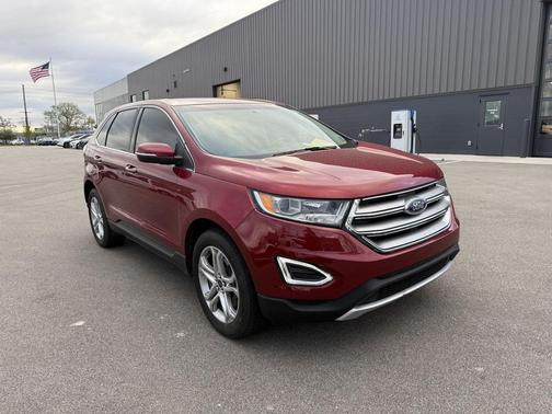 Ruby Red Metallic Tinted Clearcoat 2016 Ford Edge Titanium