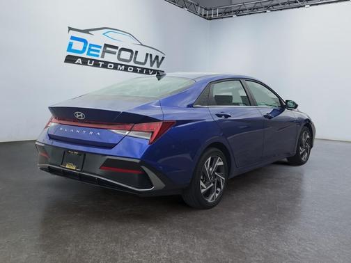 Intense Blue 2025 Hyundai ELANTRA SEL