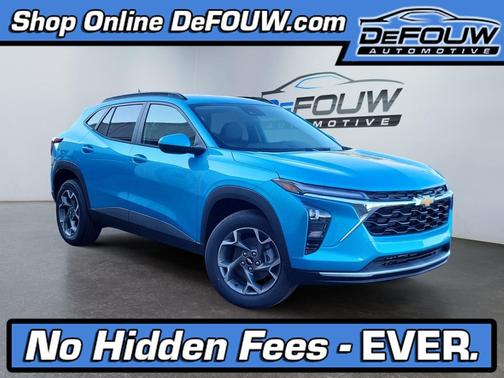 Marina Blue Metallic 2026 Chevrolet Trax LT