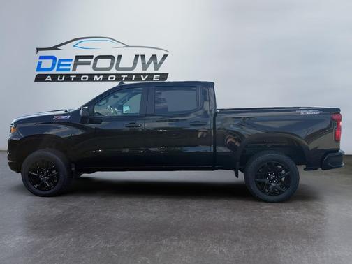 Black 2026 Chevrolet Silverado 1500 Custom Trail Boss
