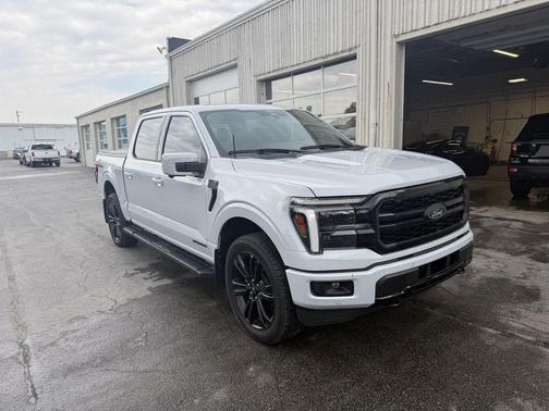 Space White Metallic 2025 Ford F-150 Lariat