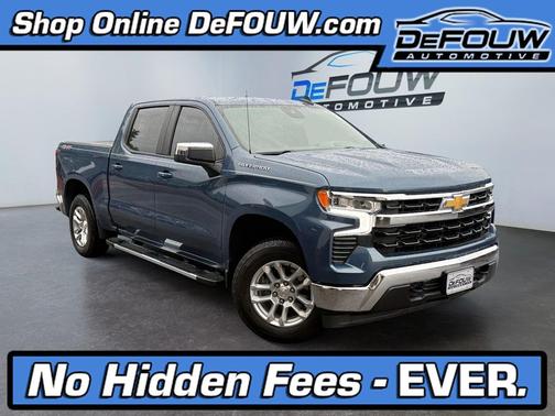 Lakeshore Blue Metallic 2024 Chevrolet Silverado 1500 LT