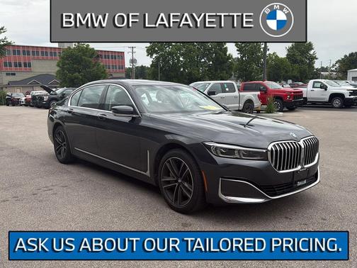 Dark Graphite Metallic 2022 BMW 750 i xDrive