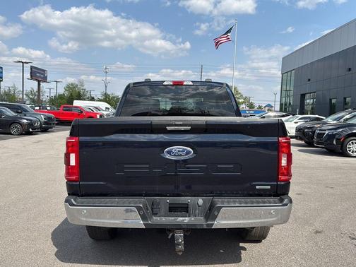 Antimatter Blue Metallic 2023 Ford F-150 XLT