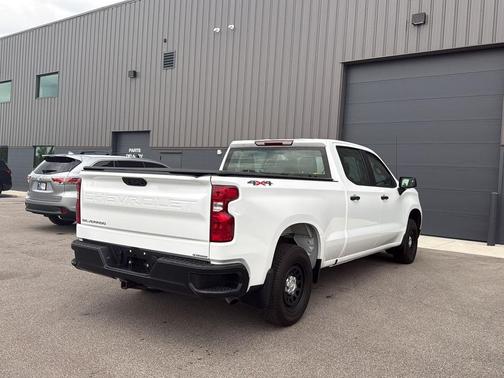Summit White 2023 Chevrolet Silverado 1500 WT