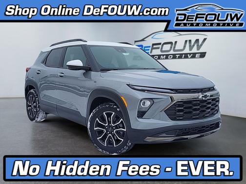 Sterling Gray Metallic 2026 Chevrolet Trailblazer ACTIV