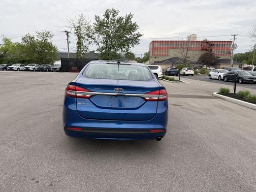 Lightning Blue 2017 Ford Fusion S
