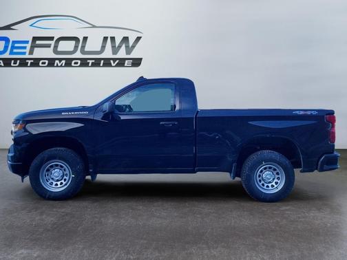 Black 2026 Chevrolet Silverado 1500 WT