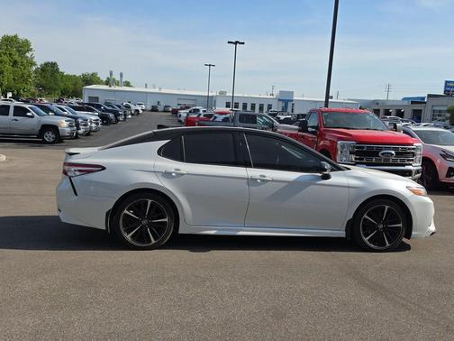 WHITE 2020 Toyota Camry XSE