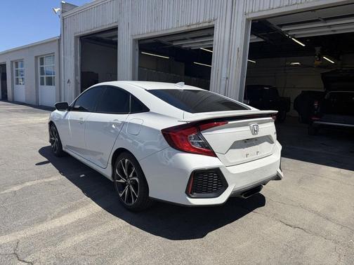 White Orchid Pearl 2017 Honda Civic Si