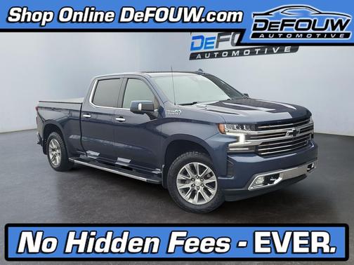 Northsky Blue Metallic 2021 Chevrolet Silverado 1500 High Country