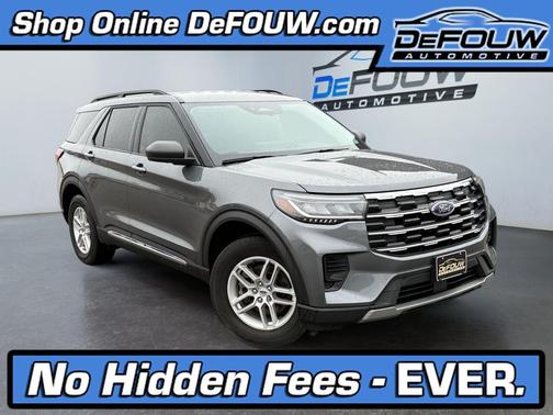 Carbonized Gray 2025 Ford Explorer Active