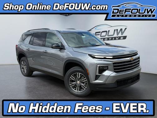 Sterling Gray Metallic 2026 Chevrolet Traverse LT
