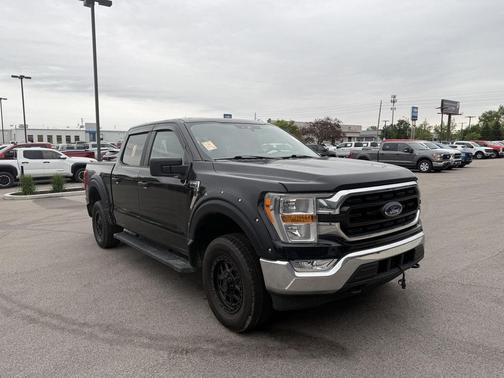 Agate Black 2021 Ford F-150 XLT