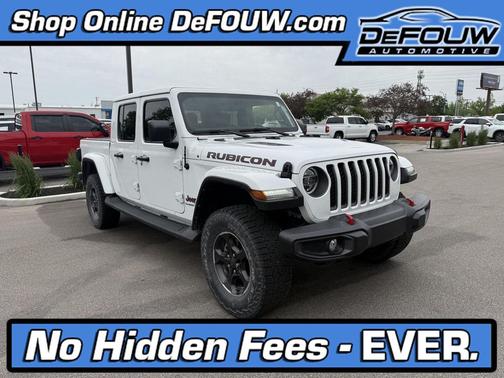 Bright White Clearcoat 2022 Jeep Gladiator Rubicon
