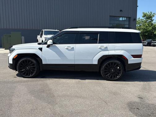 Serenity White 2025 Hyundai SANTA FE Ultimate Calligraphy