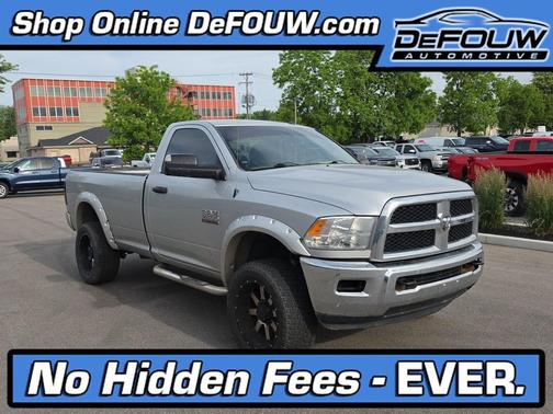 Bright Silver Metallic Clearcoat 2016 RAM 2500 Tradesman