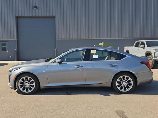 Satin Steel Metallic 2021 Cadillac CT5 Premium Luxury RWD