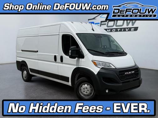 Bright White Clearcoat 2023 RAM ProMaster 2500 High Roof