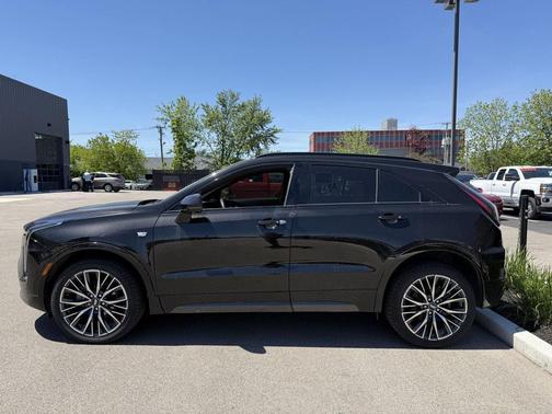 Stellar Black Metallic 2024 Cadillac XT4 Sport