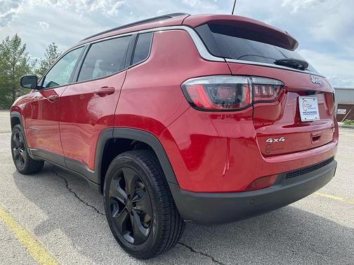 Red 2020 Jeep Compass Latitude