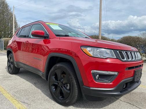 Red 2020 Jeep Compass Latitude