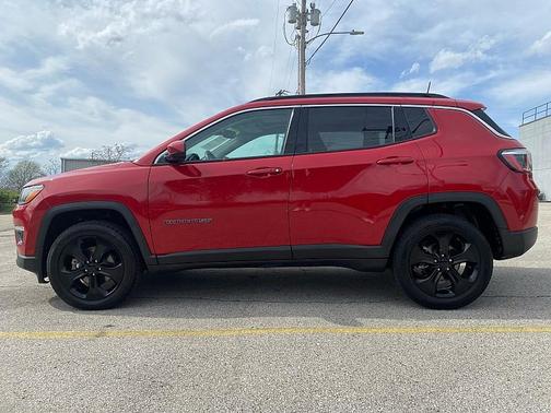 Red 2020 Jeep Compass Latitude