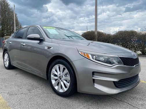 Gray 2018 Kia Optima LX