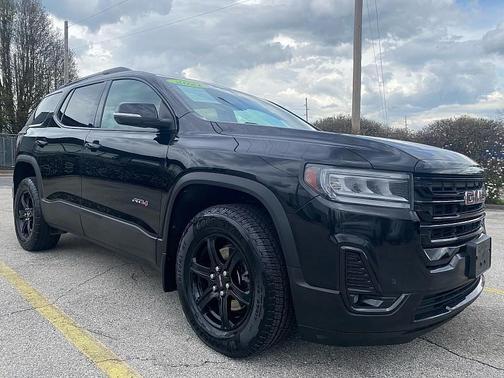 Black 2021 GMC Acadia AT4