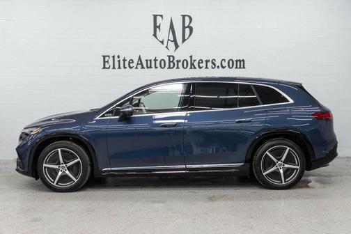 Twilight Blue Metallic 2023 Mercedes-Benz EQS 450 4MATIC