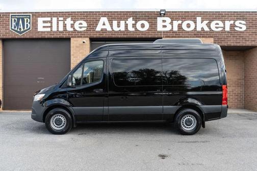 Jet Black 2024 Mercedes-Benz Sprinter 2500 Standard Roof