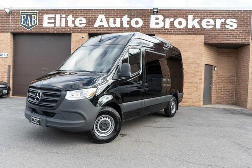 Jet Black 2024 Mercedes-Benz Sprinter 2500 Standard Roof
