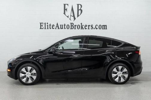 Solid Black 2024 Tesla Model Y Long Range Dual Motor All-Wheel Drive