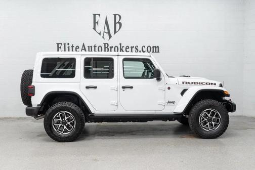 Bright White Clearcoat 2026 Jeep Wrangler Rubicon