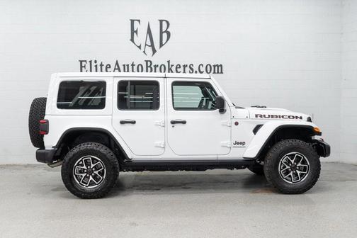 Bright White Clearcoat 2026 Jeep Wrangler Rubicon