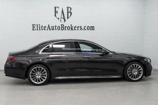 Graphite Grey 2022 Mercedes-Benz S-Class 4MATIC