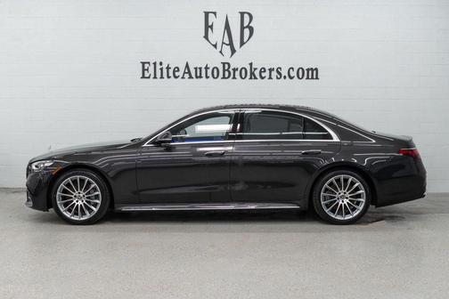 Graphite Grey 2022 Mercedes-Benz S-Class 4MATIC