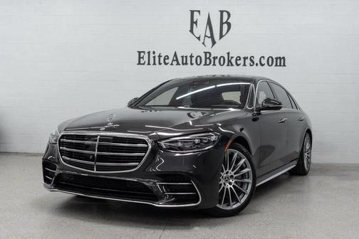 Graphite Grey 2022 Mercedes-Benz S-Class 4MATIC