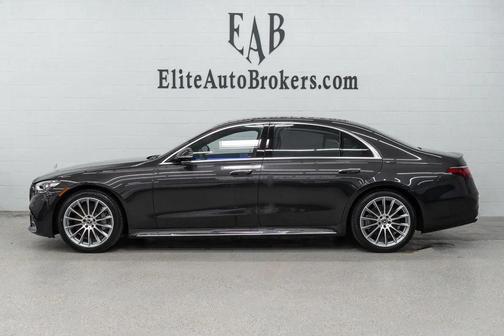 Graphite Grey 2022 Mercedes-Benz S-Class 4MATIC