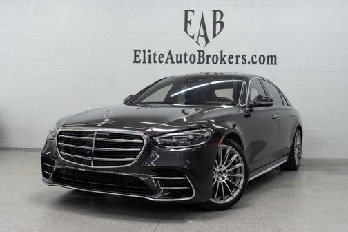 Graphite Grey 2022 Mercedes-Benz S-Class 4MATIC