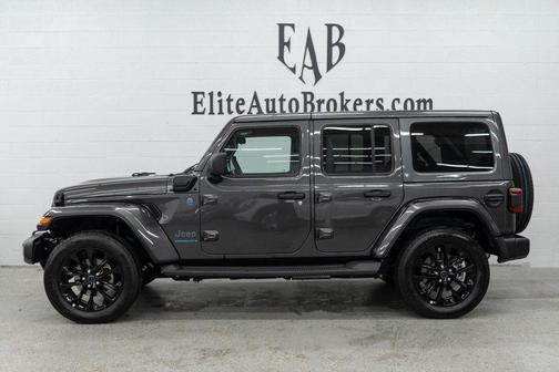 Granite Crystal Metallic Clearcoat 2025 Jeep Wrangler 4xe Sahara