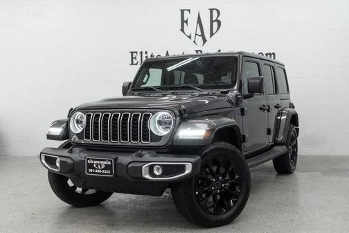Granite Crystal Metallic Clearcoat 2025 Jeep Wrangler 4xe Sahara