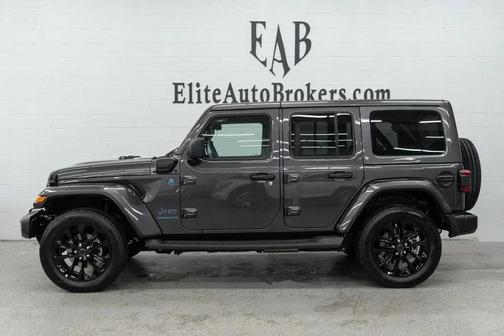 Granite Crystal Metallic Clearcoat 2025 Jeep Wrangler 4xe Sahara