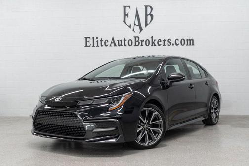 Black Sand Pearl 2021 Toyota Corolla SE