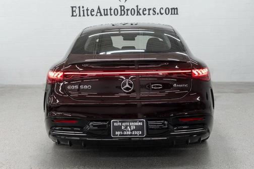 MANUFAKTUR Signature Rubellite Red Metallic 2024 Mercedes-Benz EQS 580 4MATIC