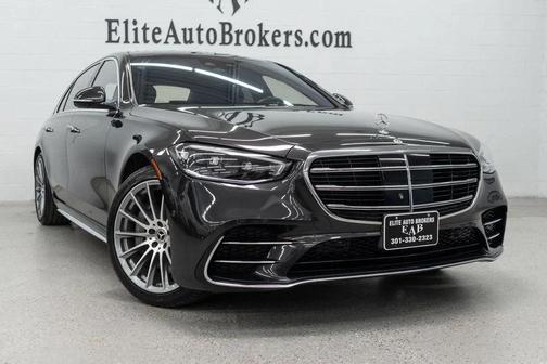 Graphite Grey 2022 Mercedes-Benz S-Class 4MATIC
