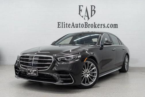 Graphite Grey 2022 Mercedes-Benz S-Class 4MATIC