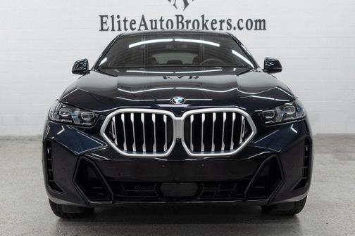 Carbon Black Metallic 2026 BMW X6 xDrive40i