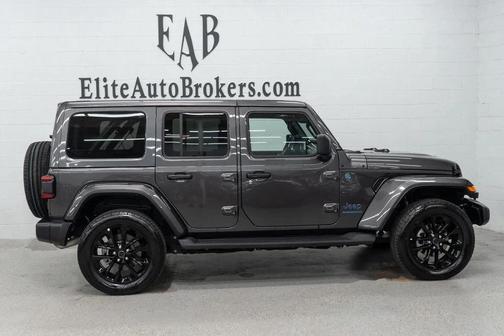 Granite Crystal Metallic Clearcoat 2025 Jeep Wrangler 4xe Sahara