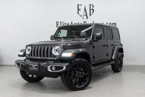 Granite Crystal Metallic Clearcoat 2025 Jeep Wrangler 4xe Sahara